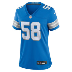 NFL Penei Sewell Detroit Lions Women's Game Jersey - Blue