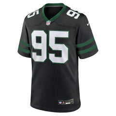 NFL Quinnen Williams New York Jets Alternate Game Jersey - Legacy Black