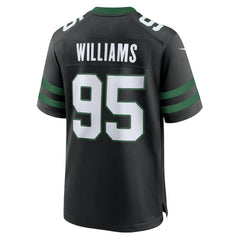 NFL Quinnen Williams New York Jets Alternate Game Jersey - Legacy Black