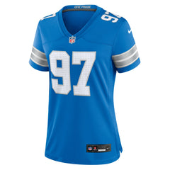 NFL Aidan Hutchinson Detroit Lions Women's Game Jersey - Blue