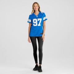 NFL Aidan Hutchinson Detroit Lions Women's Game Jersey - Blue