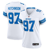 NFL Aidan Hutchinson Detroit Lions Women's Game Jersey - White