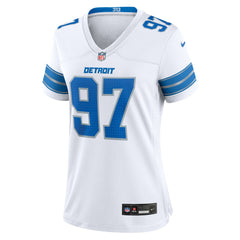 NFL Aidan Hutchinson Detroit Lions Women's Game Jersey - White
