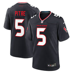 NFL Jalen Pitre Houston Texans Game Jersey - Navy