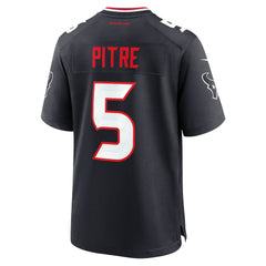 NFL Jalen Pitre Houston Texans Game Jersey - Navy