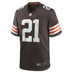 NFL Denzel Ward Cleveland Browns Game Jersey - Brown