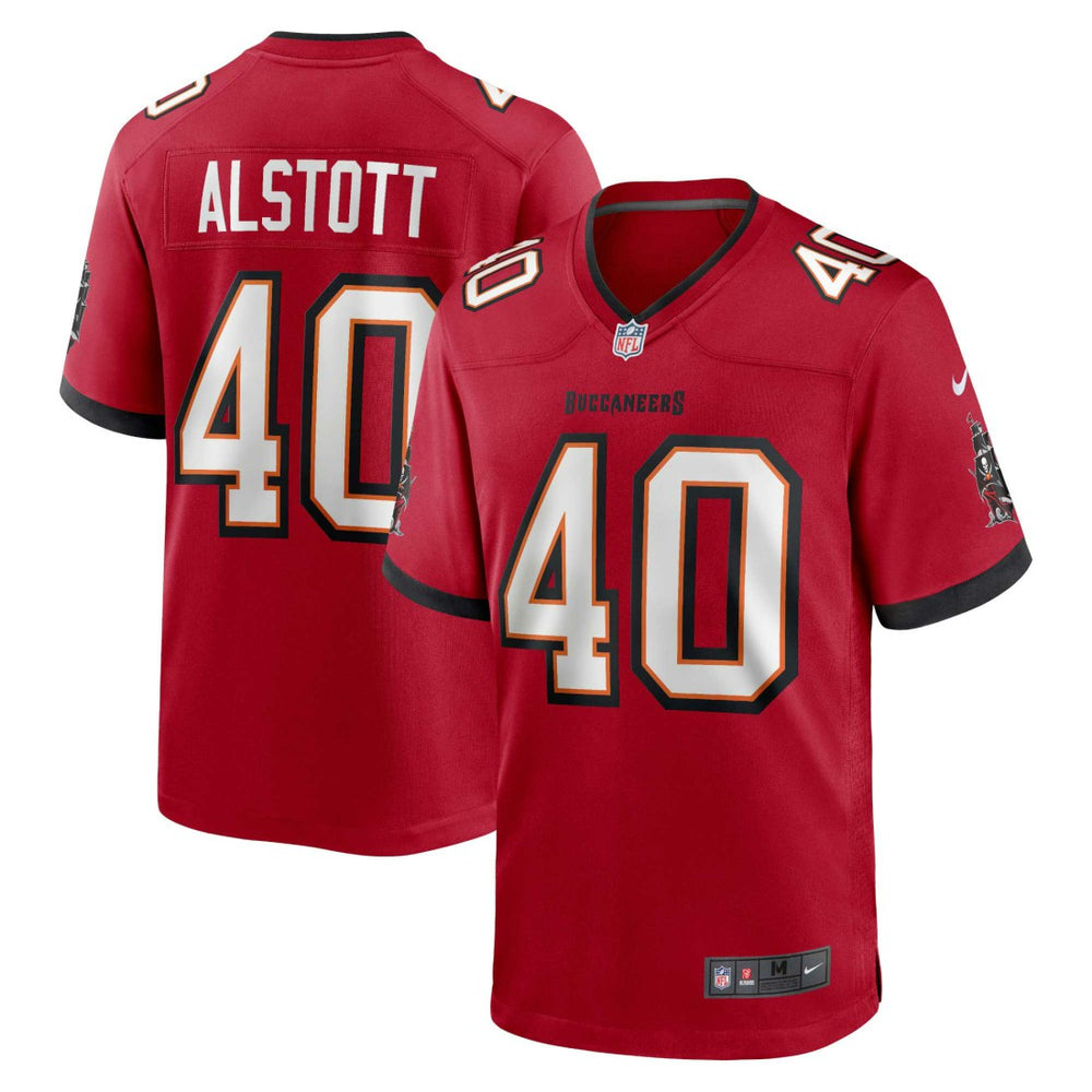 NFL Mike Alstott Tampa Bay Buccaneers Retired Player Game Jersey - Red
