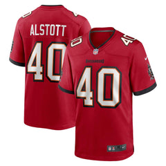 NFL Mike Alstott Tampa Bay Buccaneers Retired Player Game Jersey - Red