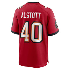 NFL Mike Alstott Tampa Bay Buccaneers Retired Player Game Jersey - Red