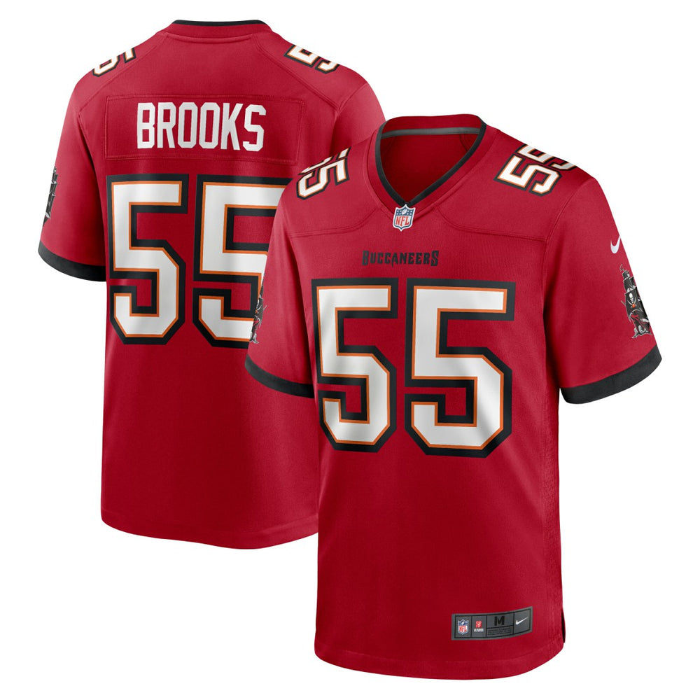 NFL Derrick Brooks Tampa Bay Buccaneers Retired Player Game Jersey - Red