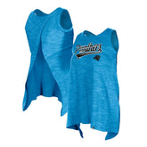 Carolina Panthers New Era Women's Space Dye Active Tank Top Blue