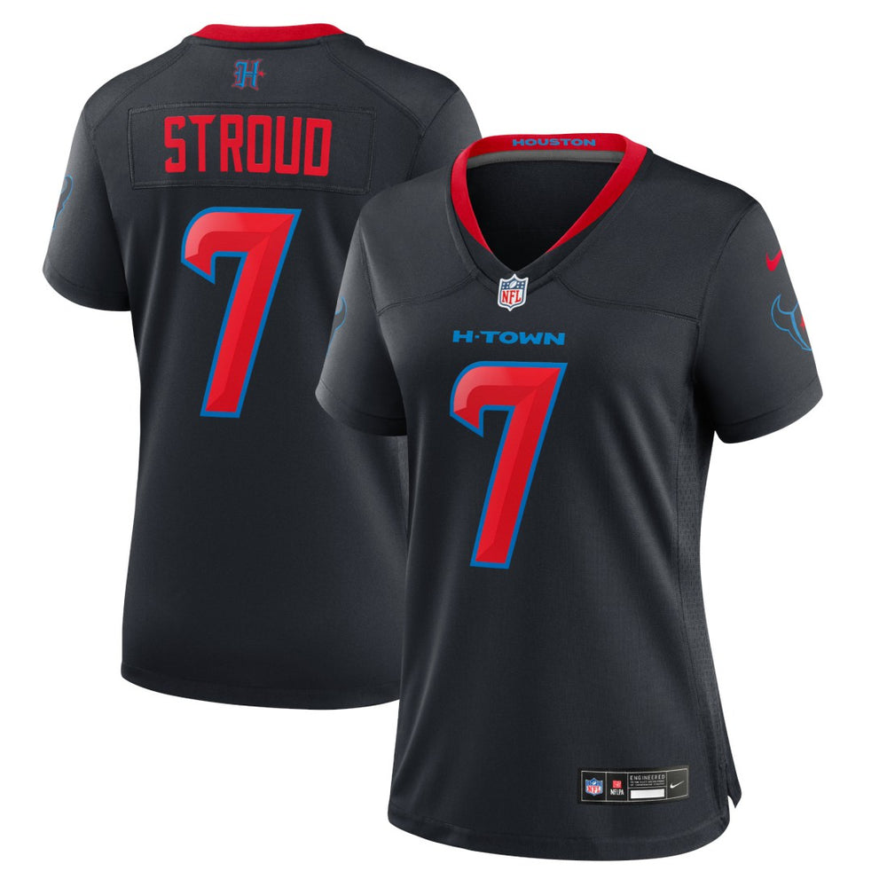 NFL C.J. Stroud Houston Texans Women's Alternate Game Jersey - Navy
