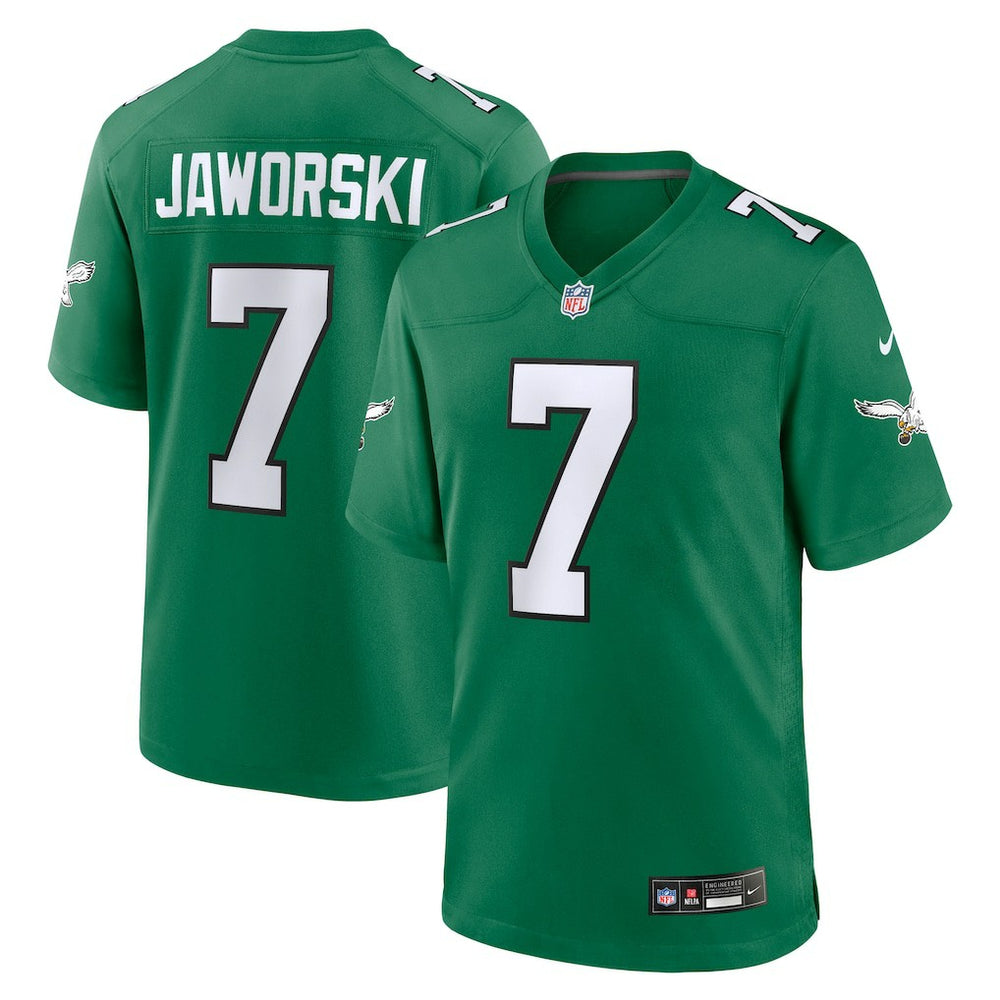 NFL Ron Jaworski Philadelphia Eagles Retired Player Alternate Game Jersey - Kelly Green