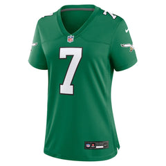 NFL Ron Jaworski Philadelphia Eagles Women's Alternate Game Jersey - Kelly Green