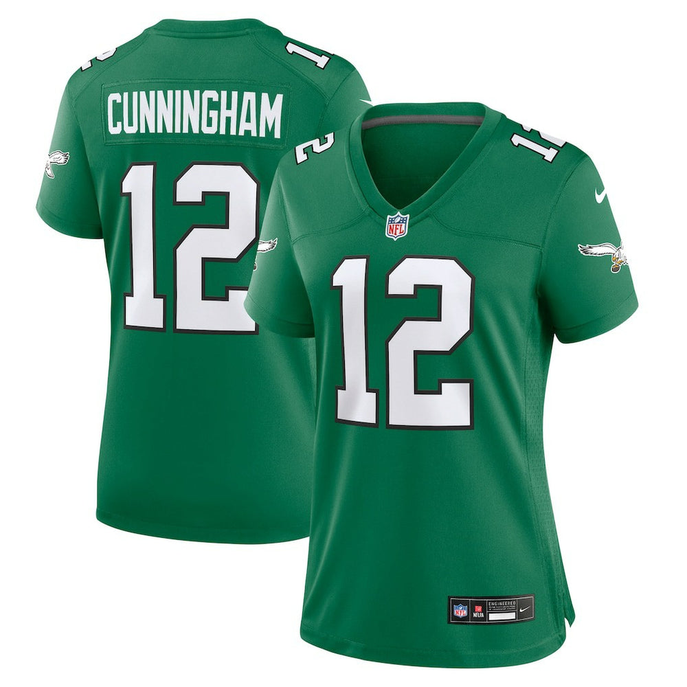 NFL Randall Cunningham Philadelphia Eagles Women's Alternate Game Jersey - Kelly Green