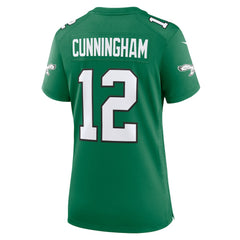 NFL Randall Cunningham Philadelphia Eagles Women's Alternate Game Jersey - Kelly Green