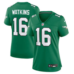 NFL Quez Watkins Philadelphia Eagles Women's Alternate Game Jersey - Kelly Green