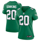 NFL Brian Dawkins Philadelphia Eagles Women's Alternate Game Jersey - Kelly Green