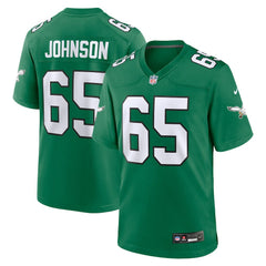 NFL Lane Johnson Philadelphia Eagles Alternate Game Jersey - Kelly Green