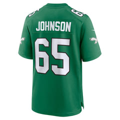NFL Lane Johnson Philadelphia Eagles Alternate Game Jersey - Kelly Green