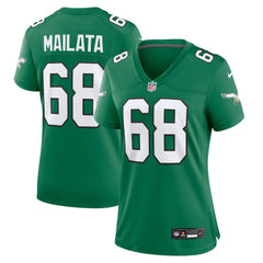 NFL Jordan Mailata Philadelphia Eagles Women's Alternate Game Jersey - Kelly Green