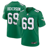 NFL Landon Dickerson Philadelphia Eagles Alternate Game Jersey - Kelly Green