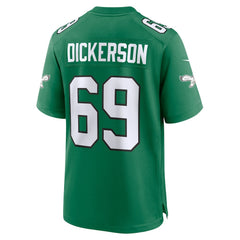 NFL Landon Dickerson Philadelphia Eagles Alternate Game Jersey - Kelly Green