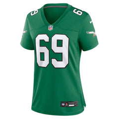 NFL Landon Dickerson Philadelphia Eagles Women's Alternate Game Jersey - Kelly Green