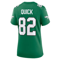 NFL Mike Quick Philadelphia Eagles Women's Alternate Game Jersey - Kelly Green