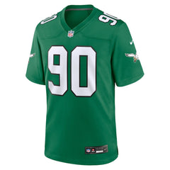 NFL Mike Golic Philadelphia Eagles Retired Player Alternate Game Jersey - Kelly Green