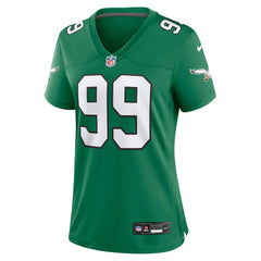 NFL Jerome Brown Philadelphia Eagles Women's Alternate Game Jersey - Kelly Green