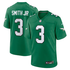 Nolan Smith Philadelphia Eagles Alternate Game Jersey Kelly Green