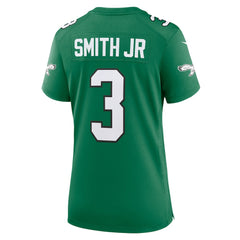 NFL Nolan Smith Philadelphia Eagles Women's Alternate Game Jersey - Kelly Green