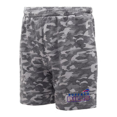 Buffalo Bills Concepts Sport Biscayne Camo Shorts Charcoal