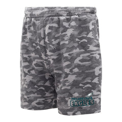Philadelphia Eagles Concepts Sport Biscayne Camo Shorts Charcoal