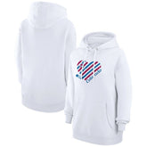 NHL Colorado Avalanche G-III 4Her by Carl Banks Women's Heart Pullover Hoodie - White