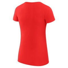 Philadelphia Phillies G-III 4Her by Carl Banks Women's Super-Slim Fit Lightweight Team Graphic T-Shirt - Red T-shirts