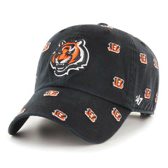 Cincinnati Bengals '47 Confetti Clean Up Adjustable Hat Black