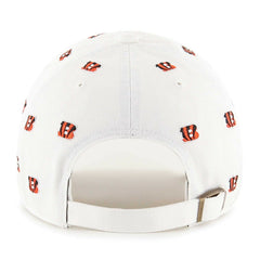 Cincinnati Bengals '47 Confetti Clean Up Adjustable Hat White