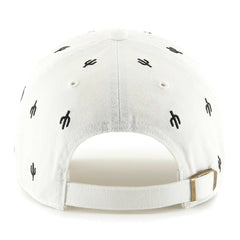 Las Vegas Raiders '47 Confetti Clean Up Adjustable Hat White