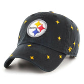 Pittsburgh Steelers '47 Confetti Clean Up Adjustable Hat Black