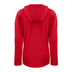 Cleveland Guardians Cutter & Buck Women's Daybreak Eco Recycled Half-Zip Hoodie - Red Hoodies