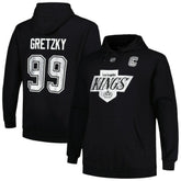 NHL Wayne Gretzky Los Angeles Kings Mitchell & Ness Name & Number Pullover Hoodie - Black