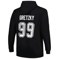 NHL Wayne Gretzky Los Angeles Kings Mitchell & Ness Name & Number Pullover Hoodie - Black