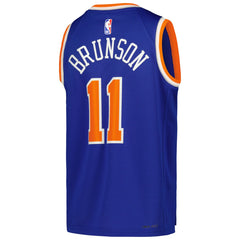 NBA Jalen Brunson New York Knicks Youth Swingman Jersey - Icon Edition - Blue