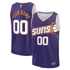 NBA Phoenix Suns Fast Break Custom Jersey - Icon Edition - Purple