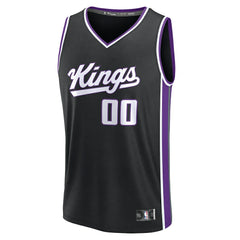 NBA Sacramento Kings Fast Break Custom Jersey - Icon Edition - Black