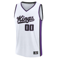 NBA Sacramento Kings Fast Break Custom Jersey - Association Edition - White