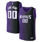 NBA Sacramento Kings Fast Break Custom Jersey - Statement Edition - Purple