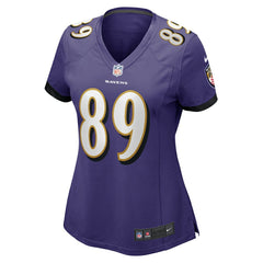 NFL Steve Smith Sr. Baltimore Ravens Women's Retired Player Game Jersey - Purple